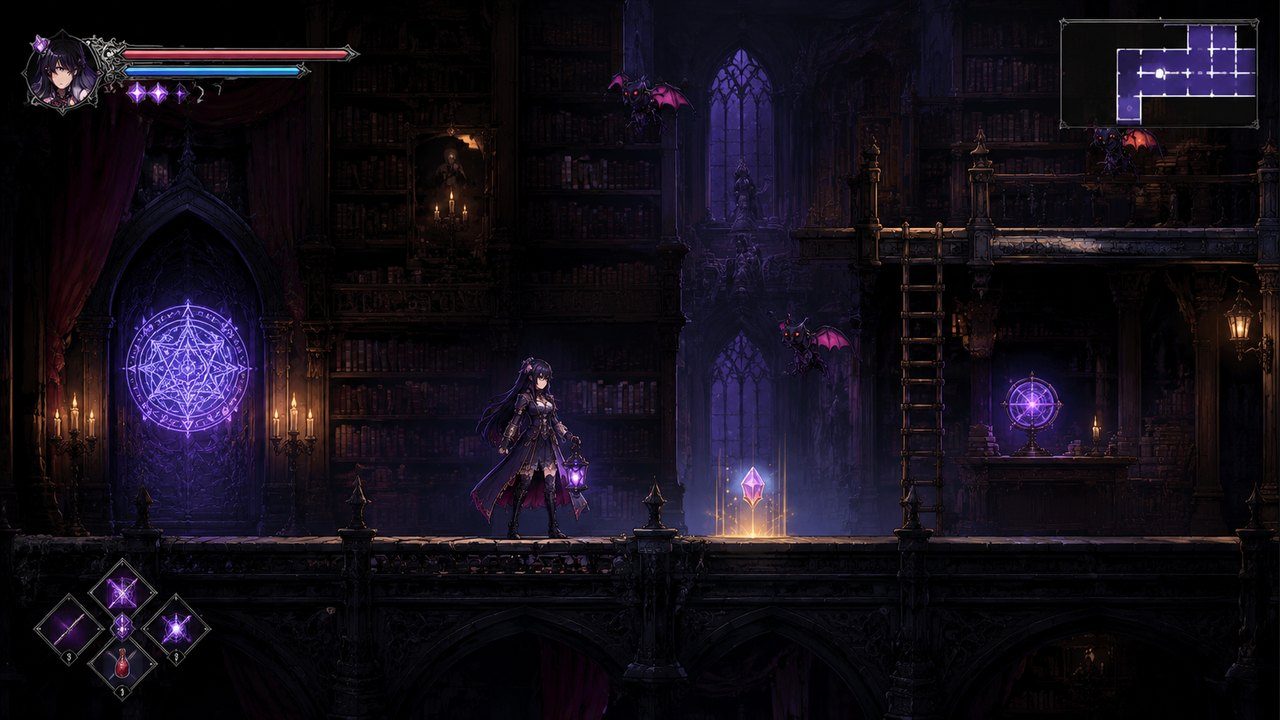 哥特少女勇闯恶魔城2 城堡探索 专题图 8