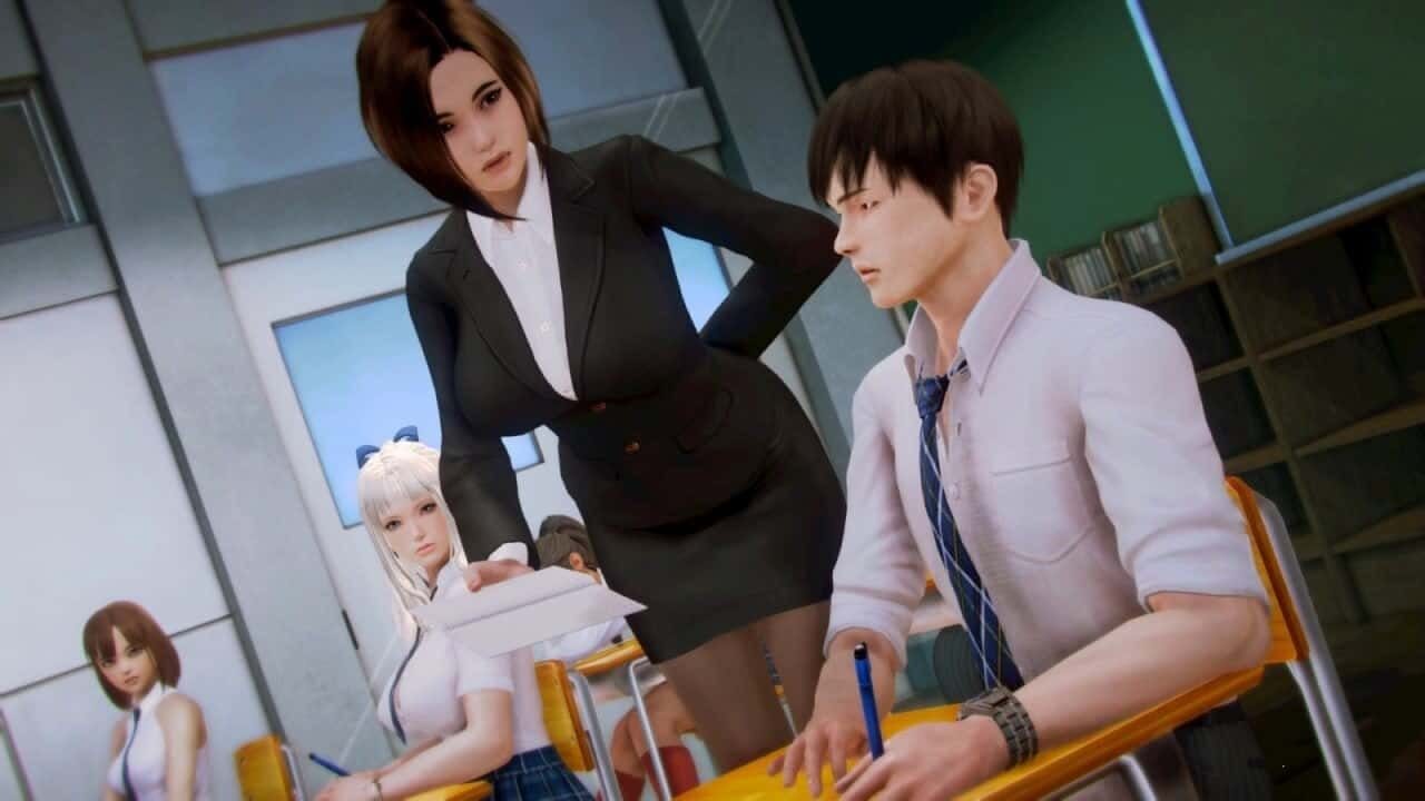 二次元老婆学院_Waifu Academy 主线事件 画面 1