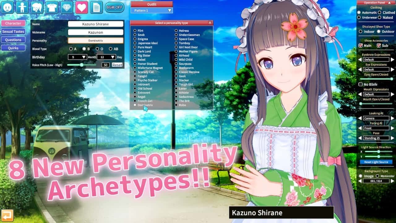 恋活2 Sunshine 操作界面 页面配图 3