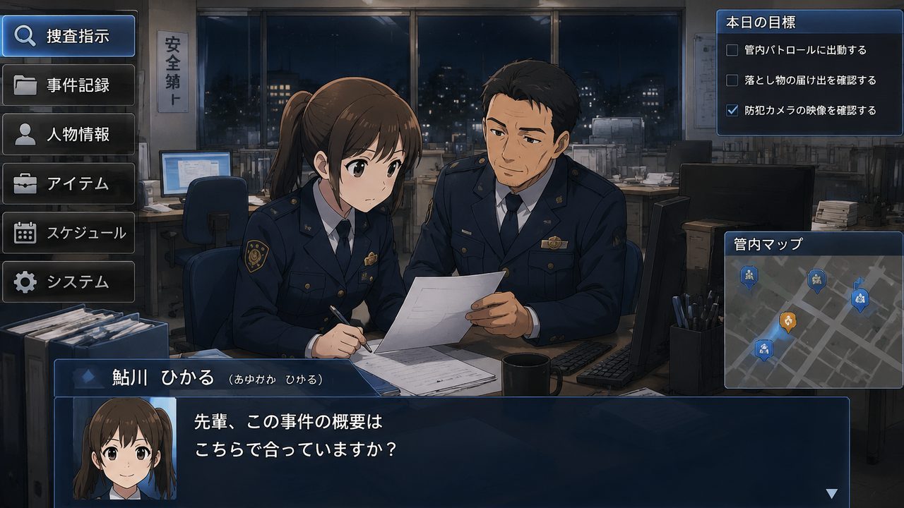 极道无赖EX 女警鮎川光 对话系统 内容截图 8