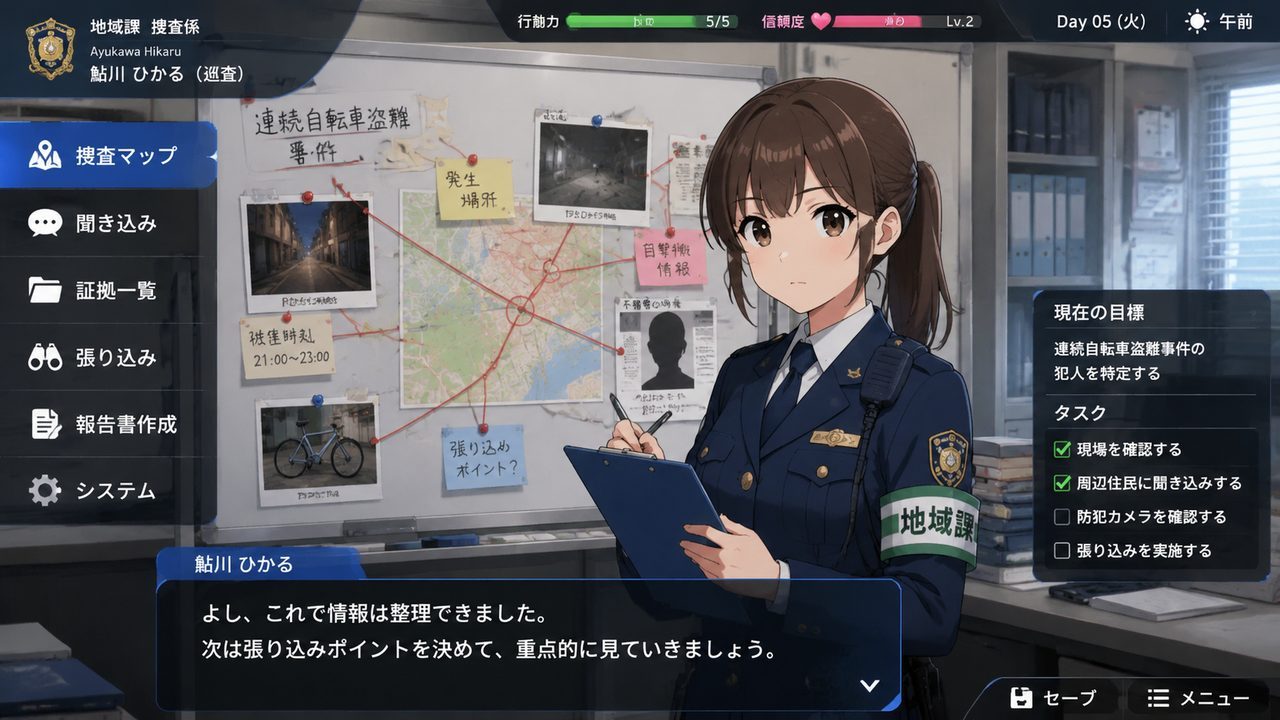 极道无赖EX 女警鮎川光 中文界面 实机截图 2