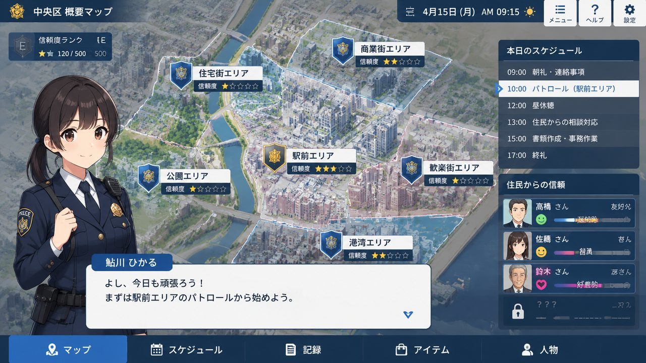 极道无赖EX 女警鮎川光 攻略要点 展示图 3