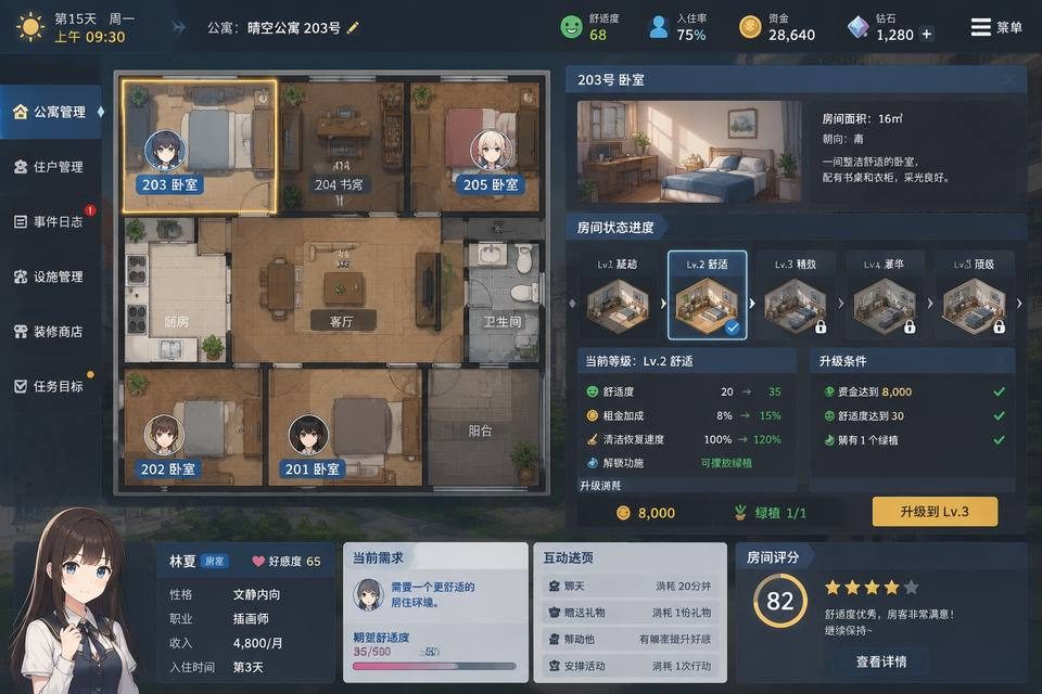 ROOM 实机画面 玩法截图
