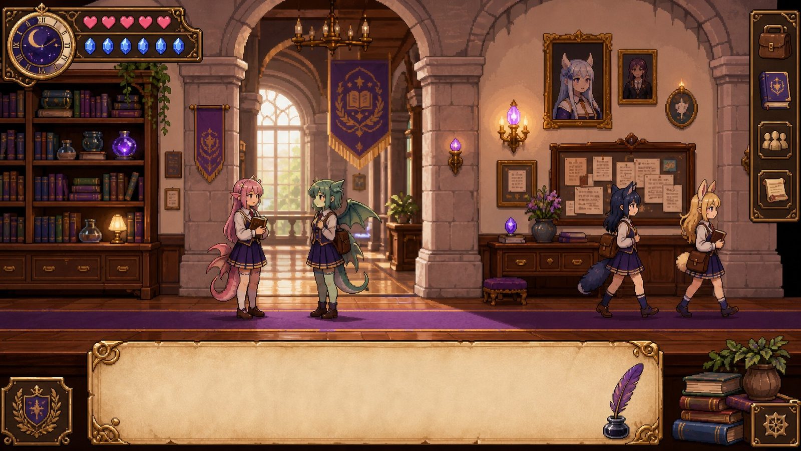 魔法兽娘学院MagicalMonster 课堂代码 资料图 5
